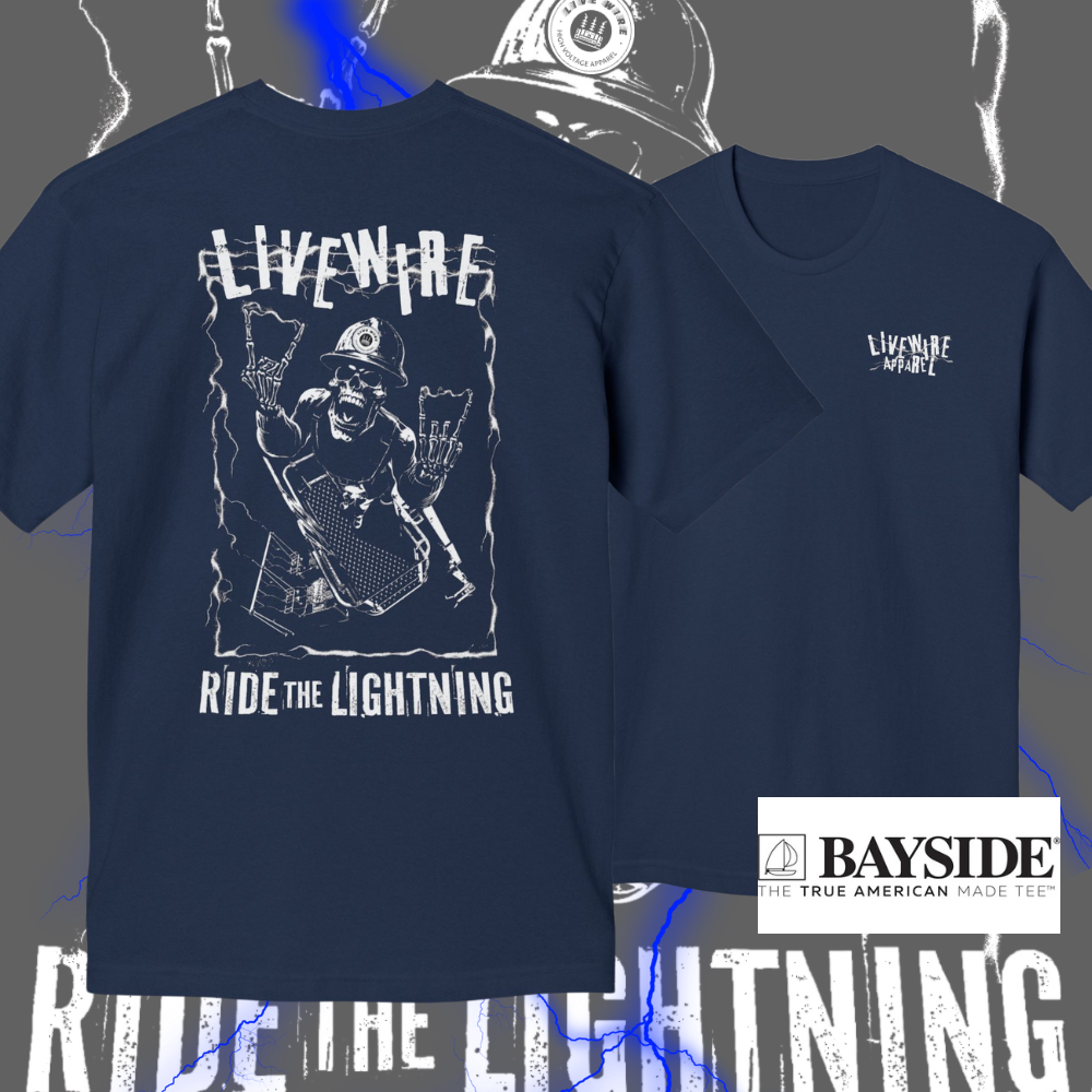 Ride The Lightning - T-Shirt - Made in USA