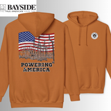 Powering America - Pullover Hoodie - Made in the USA