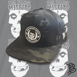 High Voltage Misfits - Live Wire X Branded Bills Classic Flat Snapback Multicam
