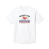 Wired for Freedom T-Shirt - Made in the USA