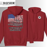 Powering America - Pullover Hoodie - Made in the USA