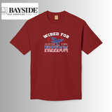 Wired for Freedom T-Shirt - Made in the USA