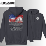 Powering America - Pullover Hoodie - Made in the USA