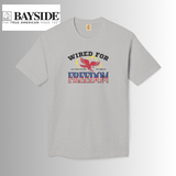 Wired for Freedom T-Shirt - Made in the USA