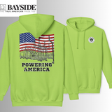 Powering America - Pullover Hoodie - Made in the USA