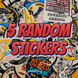 5 pack Random Stickers