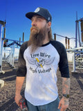 69 KV Spud 3/4 Sleeve Raglan - Live Wire Apparel